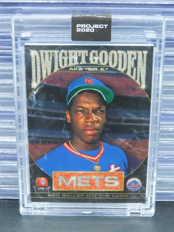 Topps Project 2020 Dwight Doc Gooden 1985 Topps By Ben Baller #86 Mets