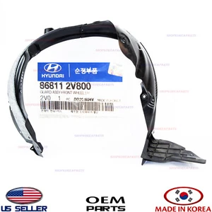 Genuine Fender Liner Front LEFT Driver Side OEM Hyundai Veloster Turbo 2015-2017 - Picture 1 of 3