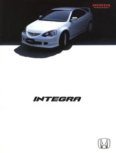 [Catalog] 2001 Honda INTEGRA Type R iS Japanese brochure DC5 K20A Modulo i-VTEC - Picture 1 of 7