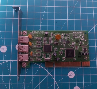 Adaptec FireConnect 3-Port Firewire PCI Universal Host Adapter AFW-4300A LP - Image 1 of 4