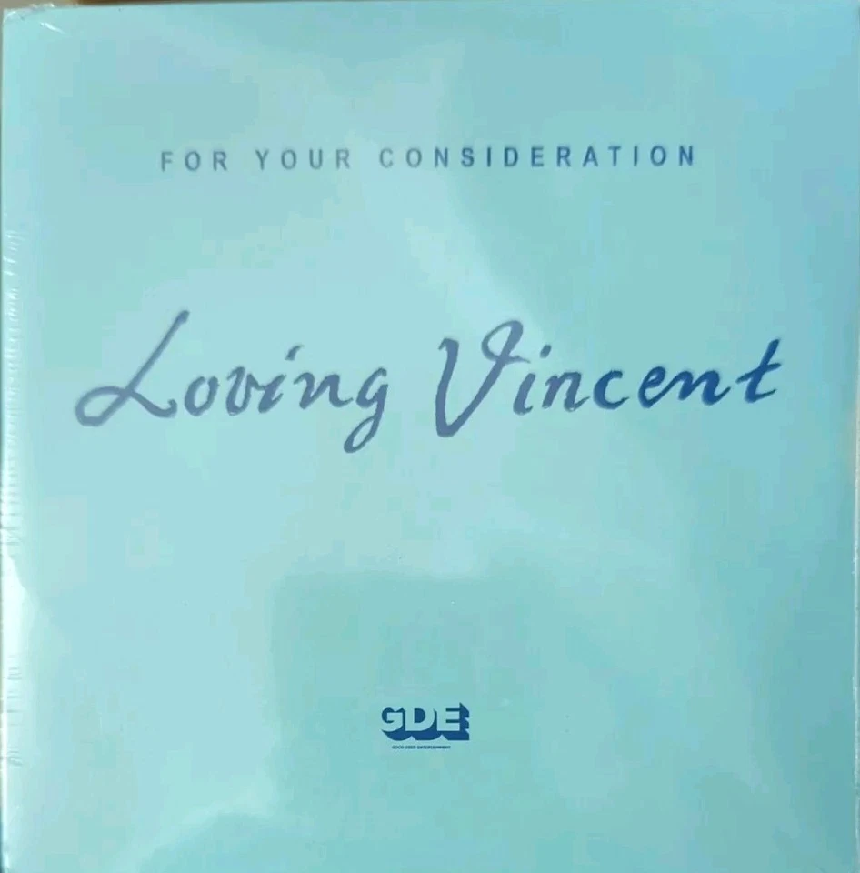 Loving Vincent FYC DVD For Your Consideration Award Promo Screener SEALED fr/shp - Image 1 of 2