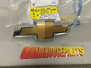 2010-2013 CAMARO 2014-2015 CAMARO ZL1 FRONT GRILLE BOWTIE EMBLEM NEW GM 22761889 - Bild 1 von 3