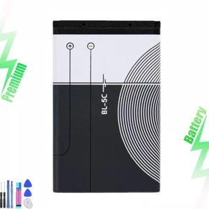 Batería 1020 mAh BL-5C para teléfono Nokia N70 N91 N72 E60 1100 3110 3650 7600 1600 - Imagen 1 de 6