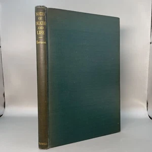 Notes of Death and Life By Morrison 1st Edition 1935 Hardcover B3,6 - Picture 1 of 16
