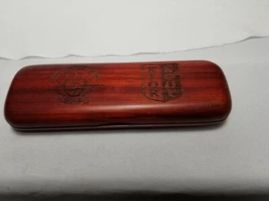 NATO Airpoint of Disembarkation SKOPJE KFOR Wooden Pen set - Picture 1 of 8