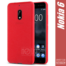 Nokia 6 Cover Case Tpu Sandstone Design Silicone Sabbia Morbida Sottile Noziroh