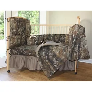Realtree Camo Baby Toddler Crib Headboard Pad - Daddy's Baby Deer - Picture 1 of 2