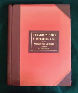 Ransomes Sims & Jefferies Ipswich Apprentices Journal 1956-60, Engineering - Picture 1 of 13