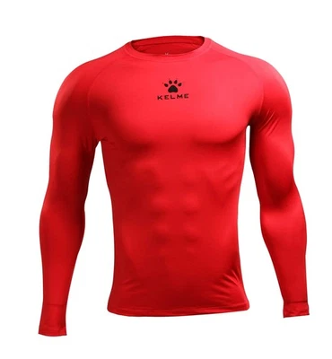 KELME Men's Cool Dry Compression Shirt Long Sleeve – Sports Base Layer Unisex – - Image 1 of 4