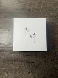 New Apple 3rd Generation Bluetooth Headphones with Cable Charger - Zdjęcie 1 z 3