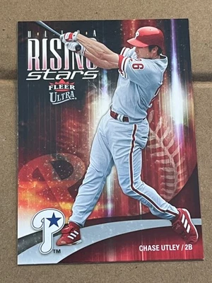 2006 FLEER ULTRA - RISING STARS INSERT - CHASE UTLEY PHILLIES #URS5 - Image 1 of 2