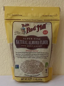 Bob's Red Mill natürliches Mandelmehl superfein 16 oz (453 g) Best by 15.02.2026 - Bild 1 von 5