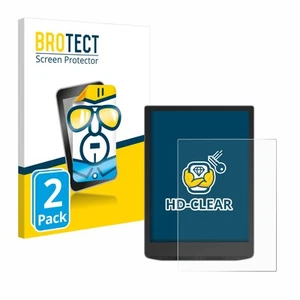 2x Display Schutz Folie für PocketBook InkPad Color 3 Zubehör Transparent - Bild 1 von 6
