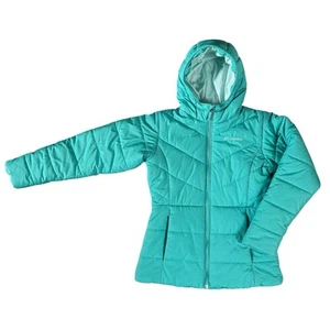Columbia Girls Katelyn Crest Puffer Jacket Coat Sz Youth Large Winter Outdoors - Picture 1 of 11