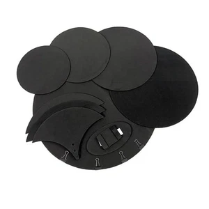 10x Drum Mute Pad Reusable Drumming Practicing Pad Dampener - Picture 1 of 6