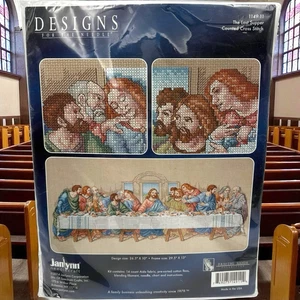 Janlynn The Last Supper Cross Stitch Kit Designs for the Needle 1149-11 NEW - Picture 1 of 9