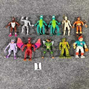 1991 ETRL Socket Poppers Komplettsatz 11 Figuren Vintage Spielzeug Konvolut - Bild 1 von 19