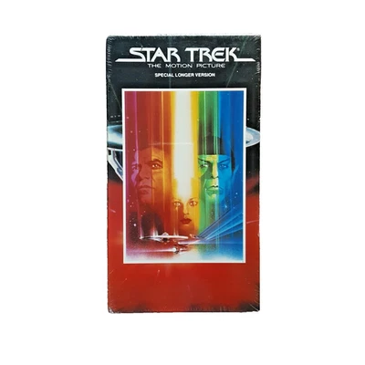 STAR TREK THE MOTION PICTURE [NEW VHS] SEALED SPECIAL LONGER VERSION - Image 1 of 4