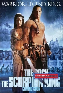 The Rock The Scorpion King Promo Movie Poster 24 x 35 - Picture 1 of 7
