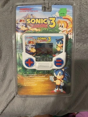 OG 1994 Tiger Grand Sonic the Hedgehog 3 Handheld Electronic LCD Game New Sealed - Image 1 of 4