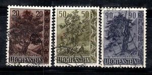 Liechtenstein 1958 Mi. 371-373 Used 100% trees - Picture 1 of 1