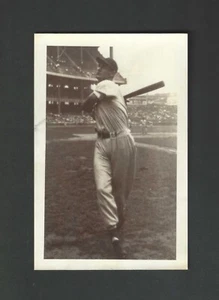 Ted Williams Batting Pose Vintage RPPC Real Photo Postcard Kodak - Picture 1 of 2