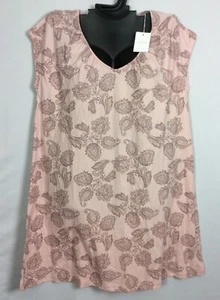 NWT Ryllace Long Length Sleep Shirt Super Soft Loose Fit  BLUSH PINK - Bild 1 von 9