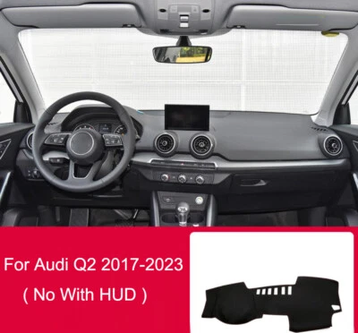 Alfombrilla de cuero para tablero de instrumentos para Audi Q2 2017-2023 cubierta solar alfombrilla interior Foto 1 de 4