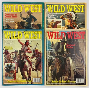 Wild West Magazine, Vol. 2, 1989-1990, VNTG Western History, Lot of 4 - Picture 1 of 13