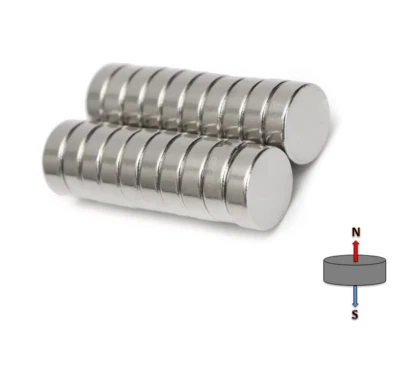 10X Super N50 10mm x 3mm Neodymium Disc Magnet Fridge Disk Art Craft Neo Round