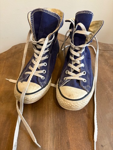 Sneakers Chuck Taylor Converse ALL STARS in tela blu uomo 6 donna 8