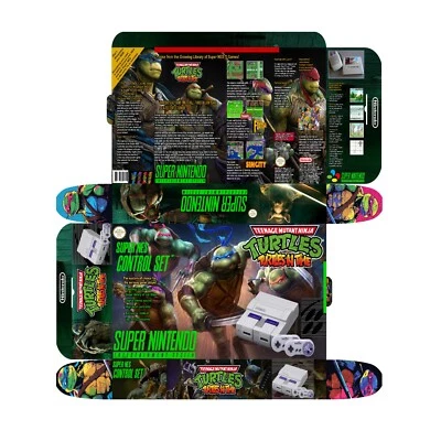 Super NES BOX Printeable - Unique Arts Sets Box  - Photoshop Art To Print - Image 1 of 4