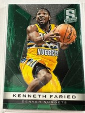 2013-14 Panini Spectra Denver Nuggets Basketball Card #37 Kenneth Faried /199