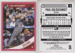 2018 Panini Donruss Mother's Day Ribbon /25 Paul Goldschmidt #51