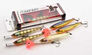 Jackall Riser Bait 007R 70mm 8.2g Lot of 6 Used Lures & Baits plastic - Picture 1 of 24