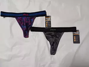 2 PERIZONI INTIMO UOMO PAPI, COLORE: FANTASIA BLU E FANTASIA NERA TAGLIA: MEDIA M - Foto 1 di 4