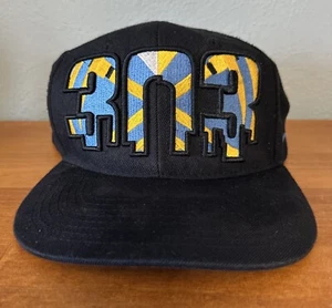 Zephyr RARE NBA Denver Colorado Nuggets Logo On Back Embroidered 303 On Front - Picture 1 of 6
