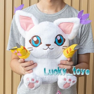 12'' Official Digimon Digital Monster Tailmon Plush Doll Stuffed Toy Pillow Gift - Picture 1 of 3