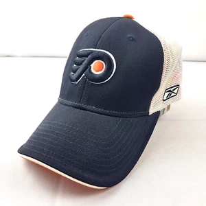 Philadelphia Flyers Reebok Stretch Fit Mütze weiß und schwarz Cap Eishockey - Bild 1 von 8
