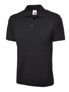 UNEEK Plain Unisex Polo Shirts UC101 Classic Poloshirts Casual Work Polo Size2XL - Picture 1 of 1