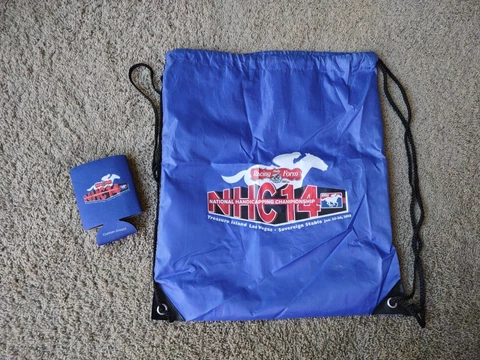 NHC 14 NYLON BAG & DRINK KOOZIE HORSE RACING CHAMPIONSHIP 2013 LAS VEGAS Cover