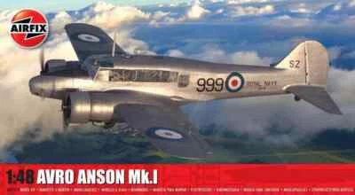 AIRFIX  1:48 KIT AEREO  AVRO ANSON MK.I  - ROYAL NAVY LENGHT 269mm  ART  A09191A - Immagine 1 di 2