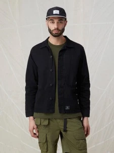 Alpha Industries Kontrast Hemdjacke Herren Small Neu mit Etikett Heavyweight Shacket - Bild 1 von 7