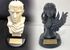 Berserker ART OF WAR Original Büste Statue Figur Eingeweide/Marmor & Griffith/SCHWARZ Set - Bild 1 von 13