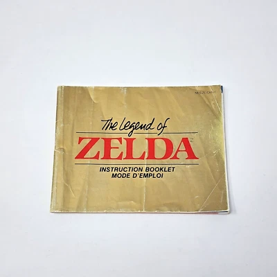 The Legend Of Zelda (Nintendo NES) Manual ONLY - Image 1 of 3