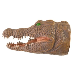 Krokodil Handpuppe langlebig Gummi Wildtiere Tier Alligator Spielzeug Geschenk Kinder 8 Zoll - Bild 1 von 7