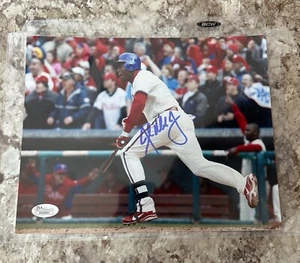 JOHN MAYBERRY JR-PHILADELPHIA PHILLIES-Autographed/Signed 8 X 10 Photo-JSA - Picture 1 of 1