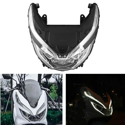 Motorcycle HeadLight Assembly Headlamp Fit for Honda PCX125 PCX150 2018-2019 - Image 1 of 4