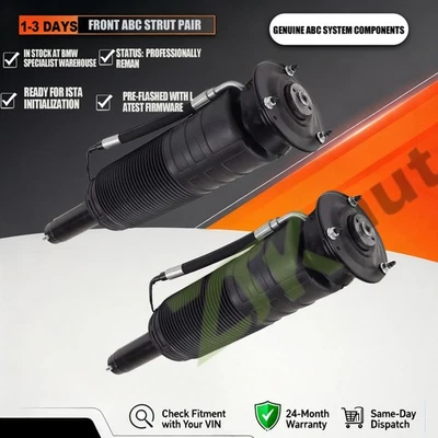 2x Amortiguadores hidráulicos ABC delanteros para Mercedes W220 C215 CL500 CL600 S500 5,5 L Foto 1 de 4