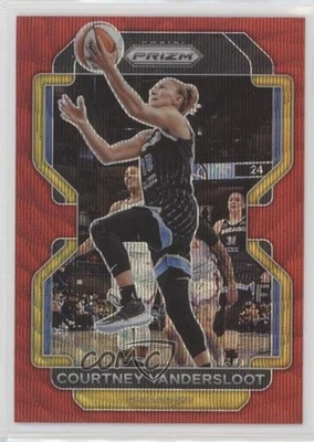 2022 Panini Prizm WNBA Ruby Wave Prizm Courtney Vandersloot #103 - Image 1 of 2